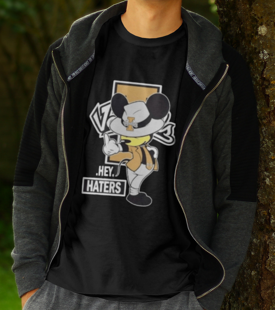 Idaho Vandals Football Mickey Hey Haters T-Shirt