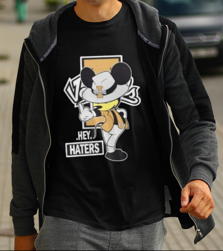 Idaho Vandals Football Mickey Hey Haters T-Shirt