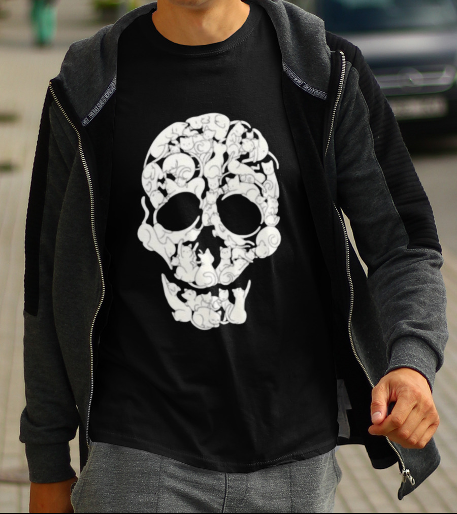 Original Cats Skull Tobe Fonseca Kittens T-Shirt