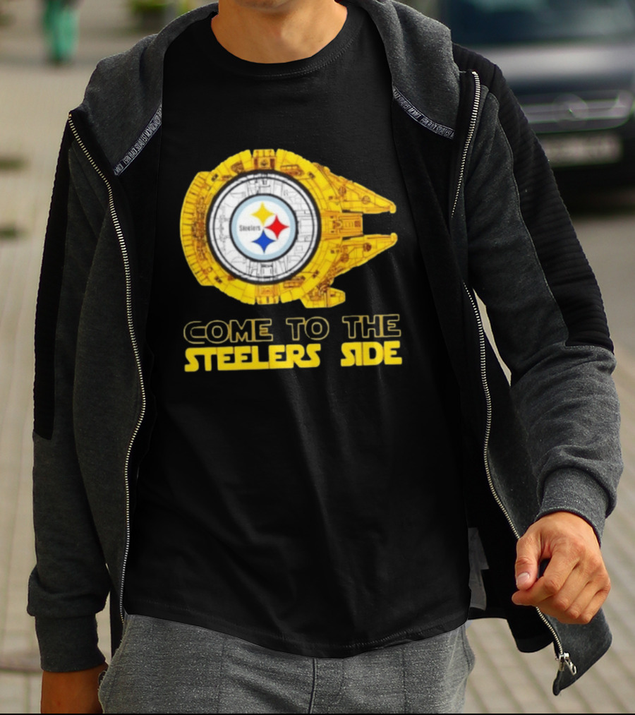 Original Star Wars Pittsburgh Steelers Come To The Steelers Side T-Shirt