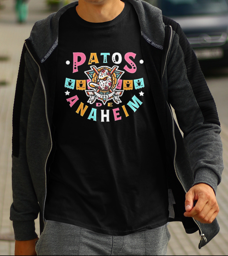 Patos De Anaheim 1993 Hockey T-Shirt