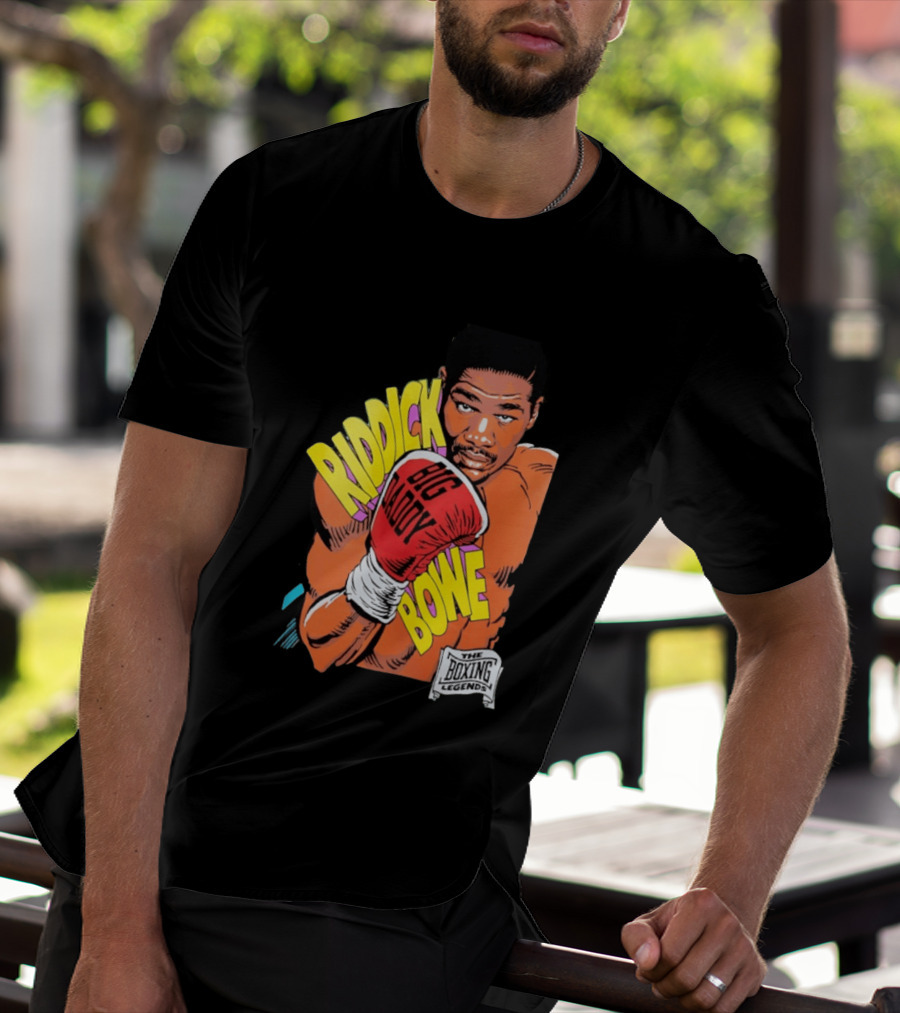 Riddick Bowe Big Daddy The Boxing Legends T-Shirt