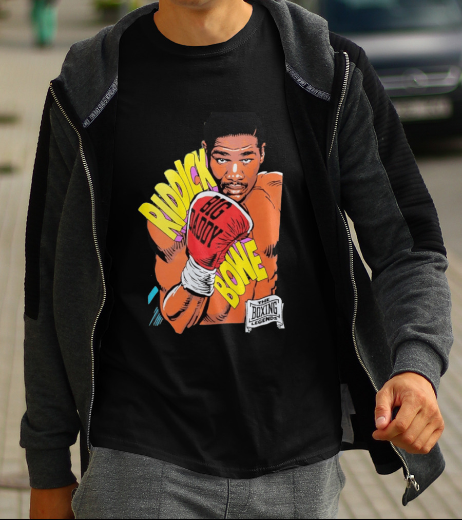 Riddick Bowe Big Daddy The Boxing Legends T-Shirt