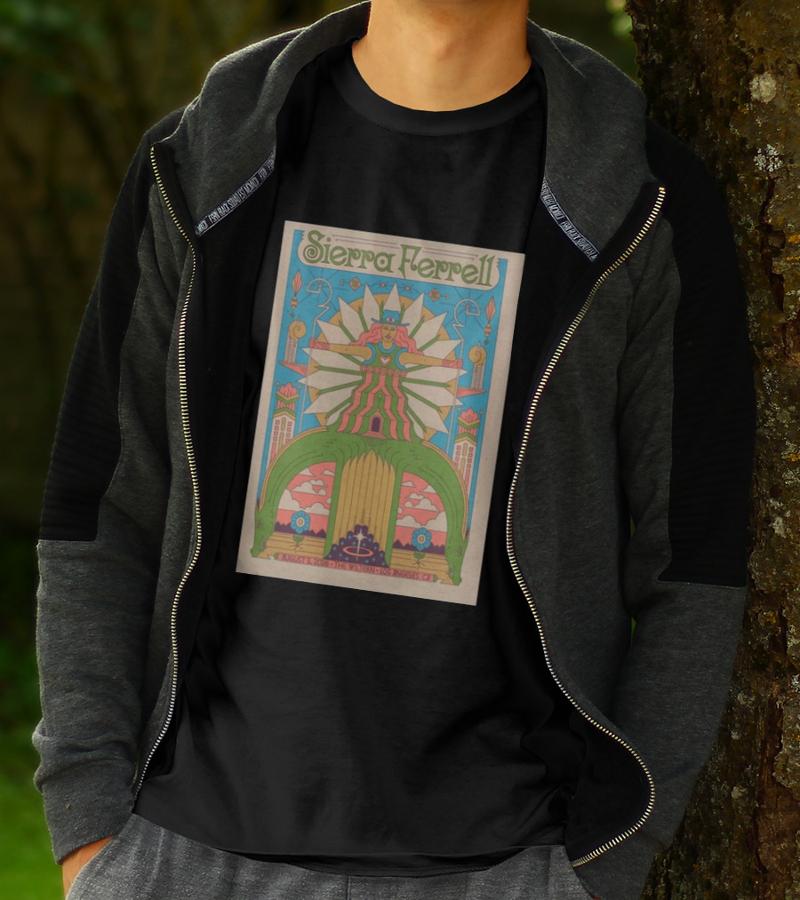 Sierra Ferrell August 5 2026 The Wiltern Los Angeles CA Psychedelic T-Shirt