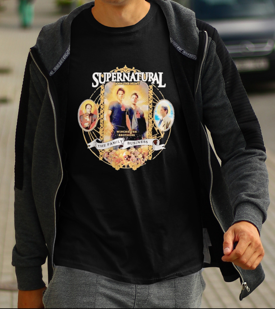 Supernatural Join The Hunt Winchester Brothers The Family Business T-Shirt