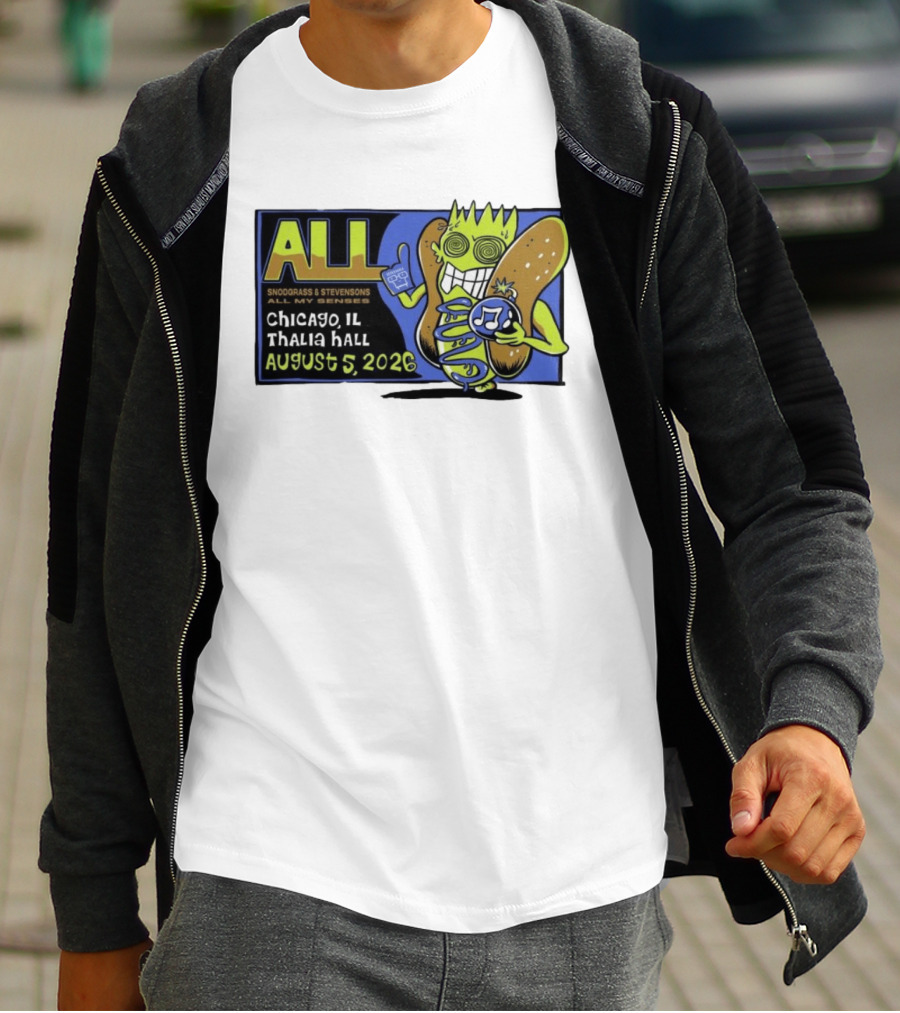 ALL Snodgrass Stevensons Chicago Thalia Hall August 5 2026 T-Shirt