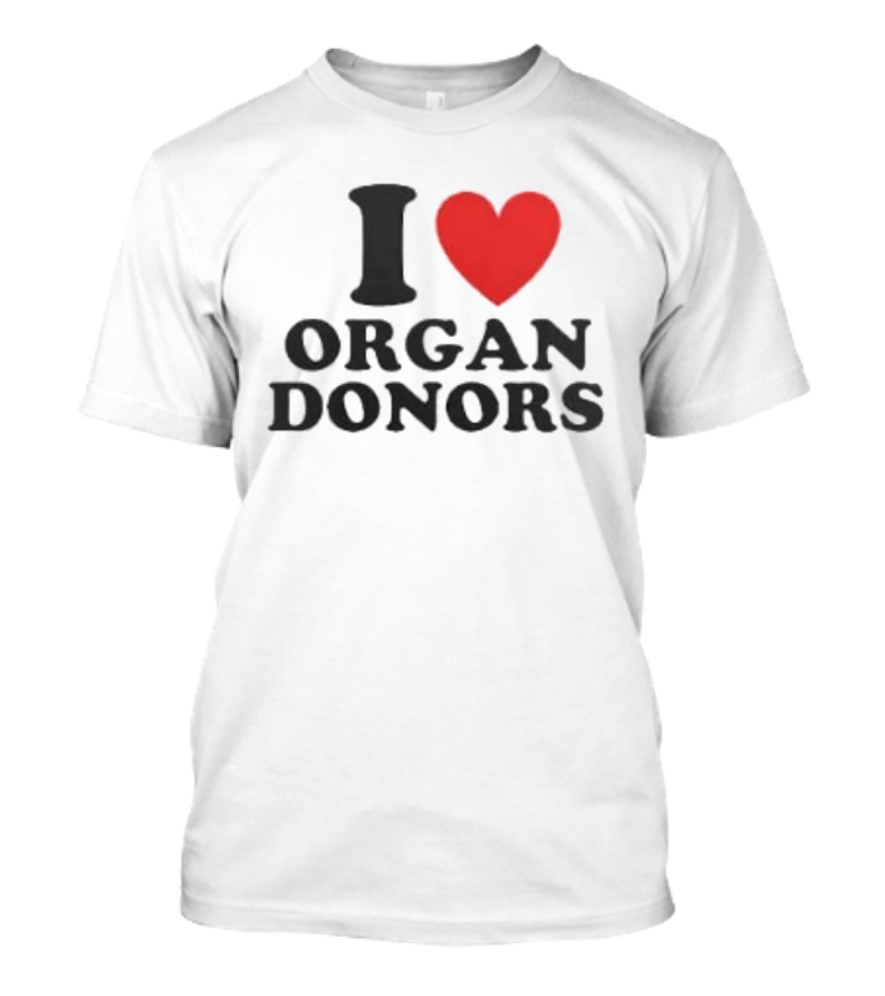 Buffalo Sabres I Love Organ Donors White T-Shirt