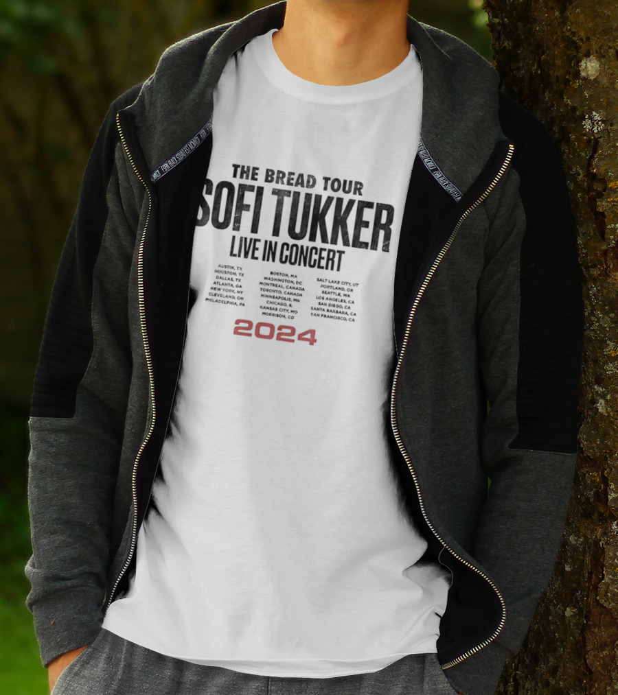 Sofi Tukker The Bread Tour 2024 Live In Concert Dates Cities Venues T-Shirt