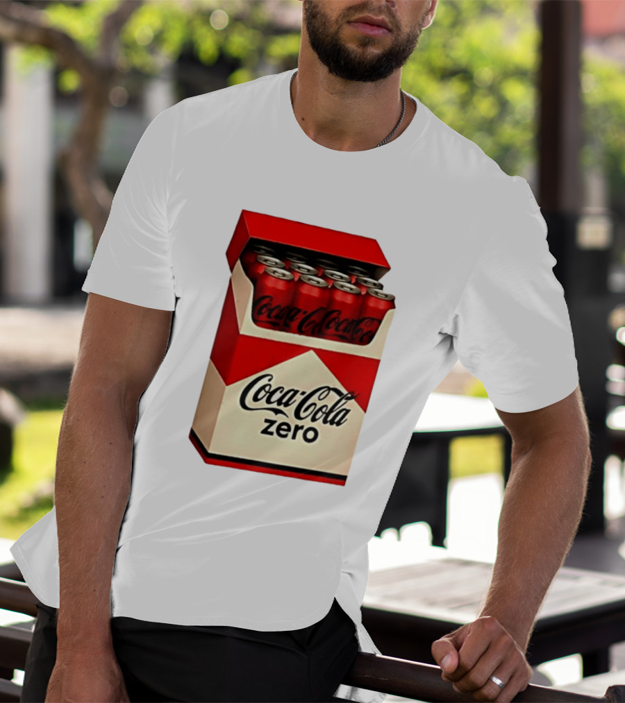 Coca Cola Zero Take The Edge Off Red Box Cans T-Shirt