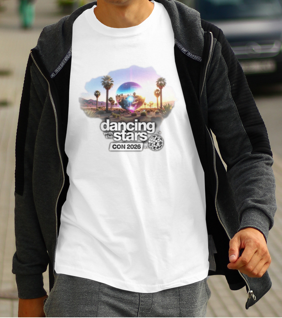 Dancing With The Stars Con 2026 Disco Desert Palm Oasis T-Shirt