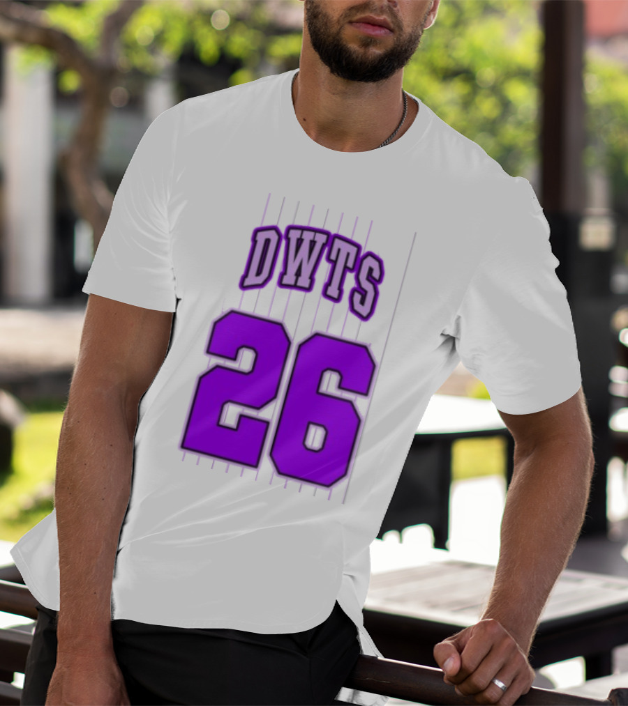 Dancing With The Stars DWTS Glitter Games 26 Jersey T-Shirt