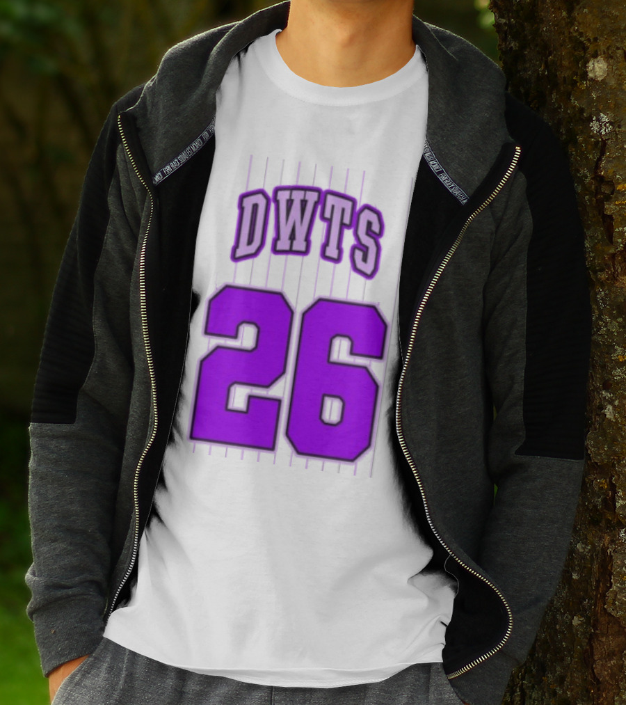 Dancing With The Stars DWTS Glitter Games 26 Jersey T-Shirt