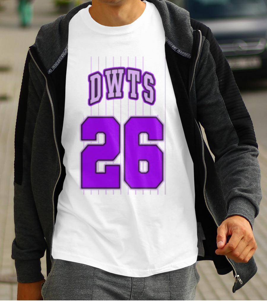 Dancing With The Stars DWTS Glitter Games 26 Jersey T-Shirt