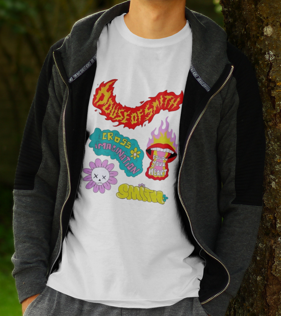 House Of Smith Cross Imagination Follow Your Heart Smith T-Shirt