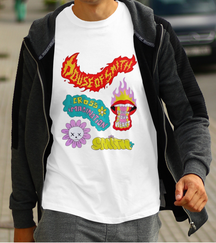 House Of Smith Cross Imagination Follow Your Heart Smith T-Shirt