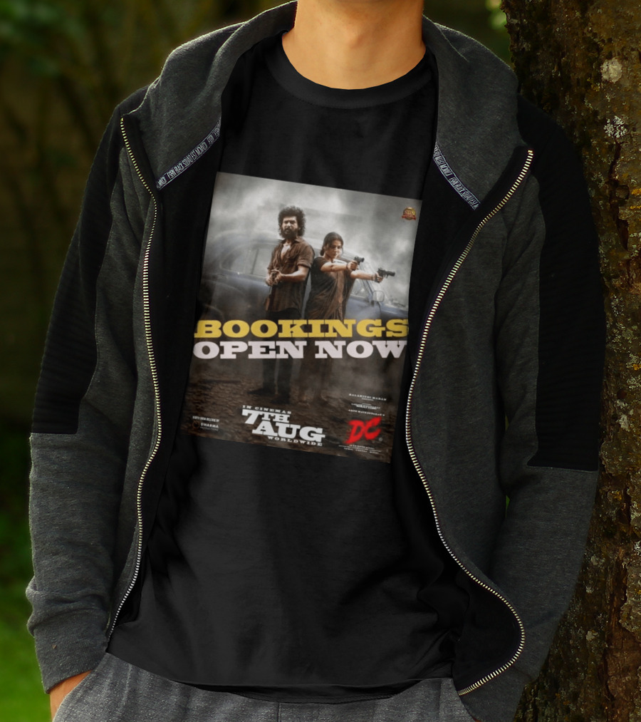 Bookings Open Now For DC In Cinema 7th Aug Worldwide T-Shirt