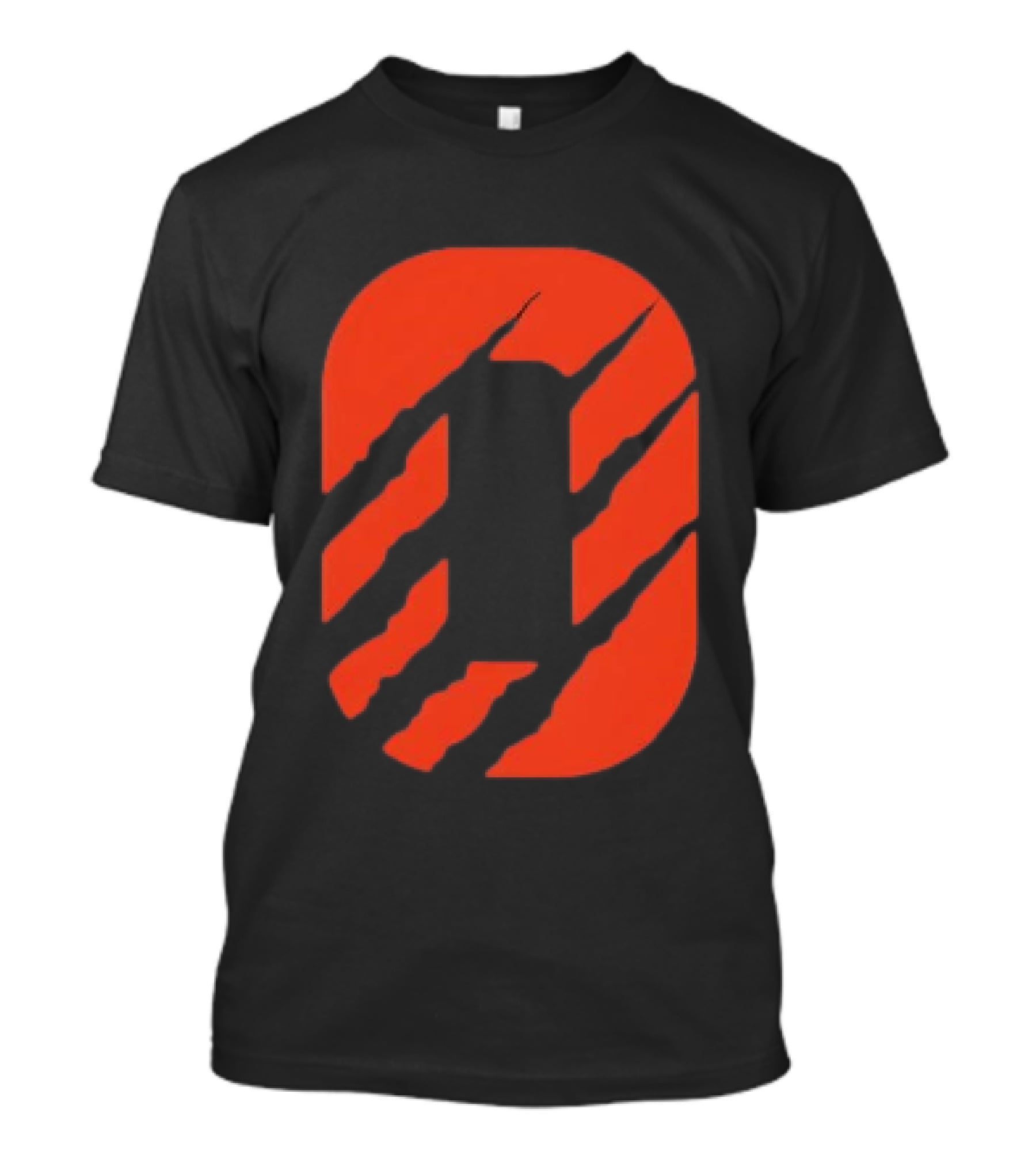 Cincinnati Bengals Clawed Stripes T-Shirt
