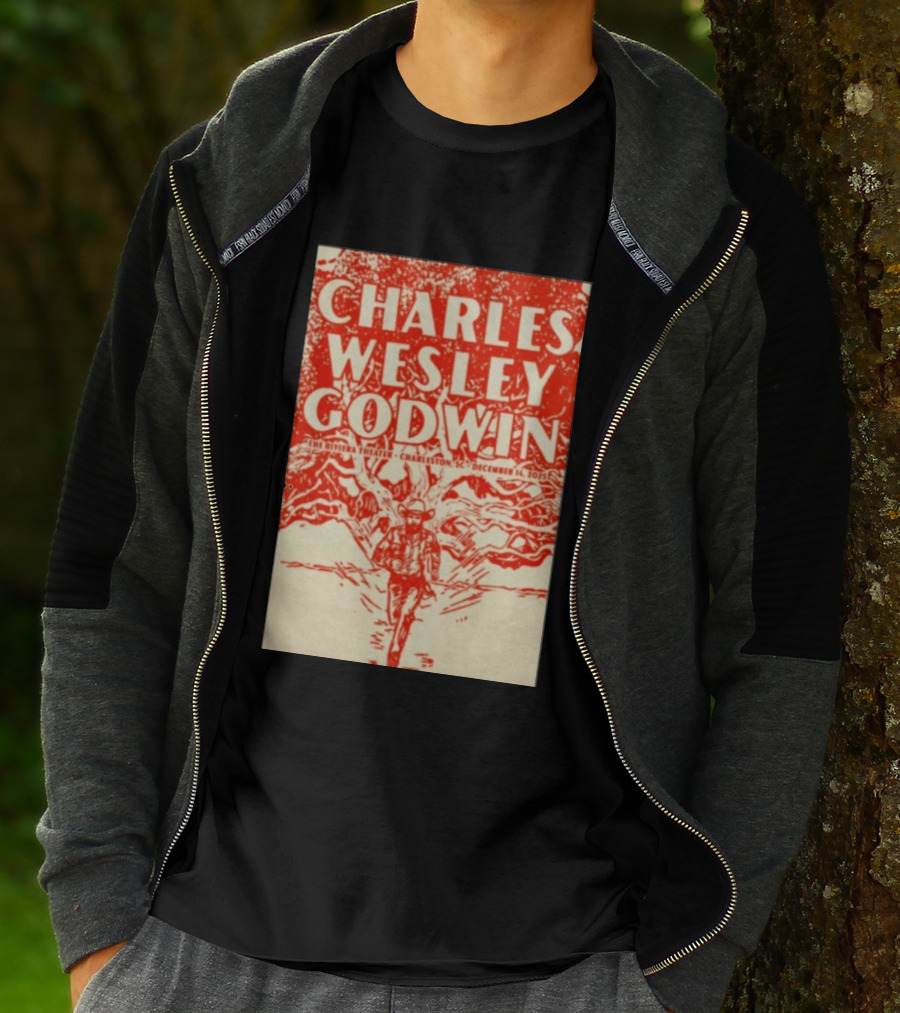 Charles Wesley Godwin Live At The Riviera Theater Charleston SC December 14 2025 T-Shirt