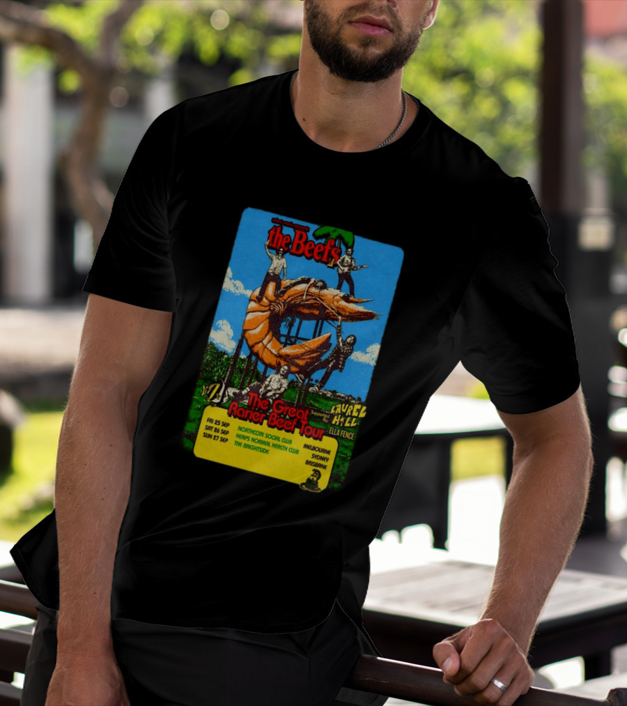 The Beefs 2026 The Great Rarier Beef Tour Melbourne Sydney Brisbane T-Shirt