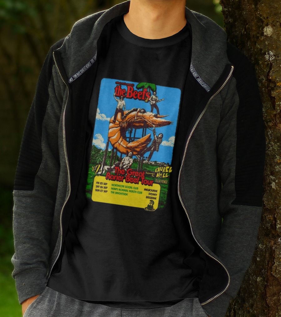 The Beefs 2026 The Great Rarier Beef Tour Melbourne Sydney Brisbane T-Shirt