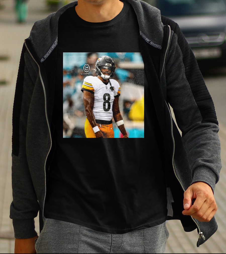 Lamar Jackson MLFootball 2026 Number 8 Football Player T-Shirt