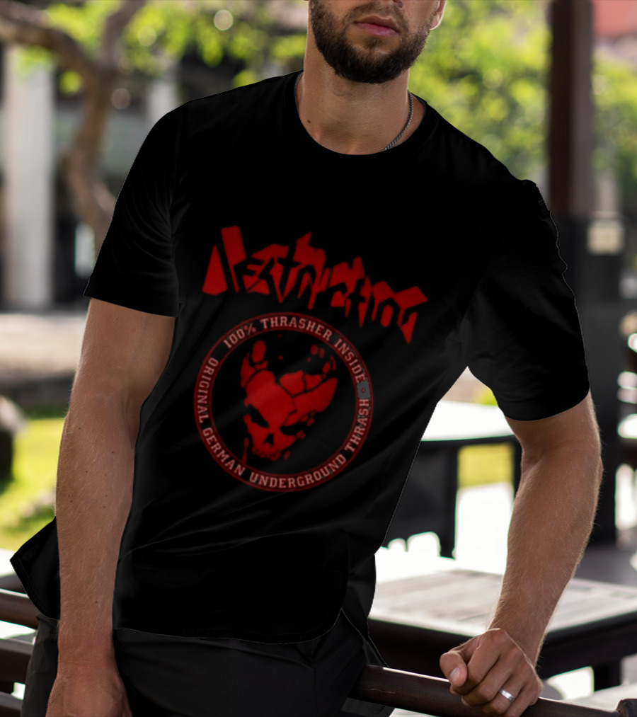 Destruction Thrasher 100% Underground German Thrash T-Shirt