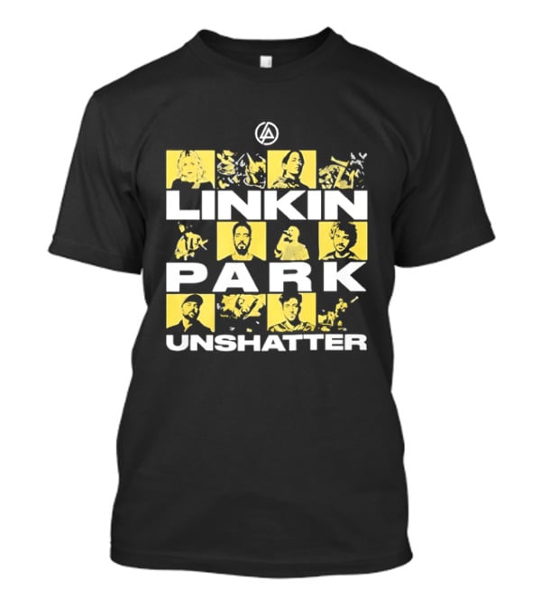 Linkin Park Unshatter Band Members Alternative Rock Compilation T-Shirt