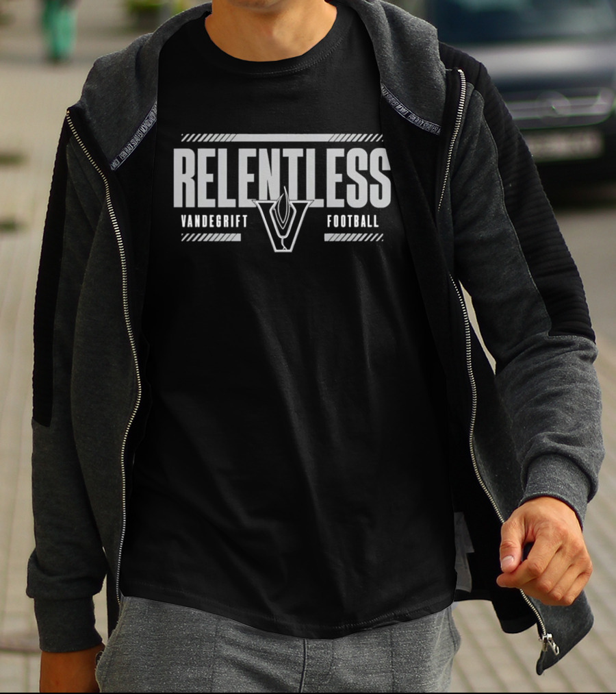 Vandegrift Football Relentless V Performance Men's T-Shirt