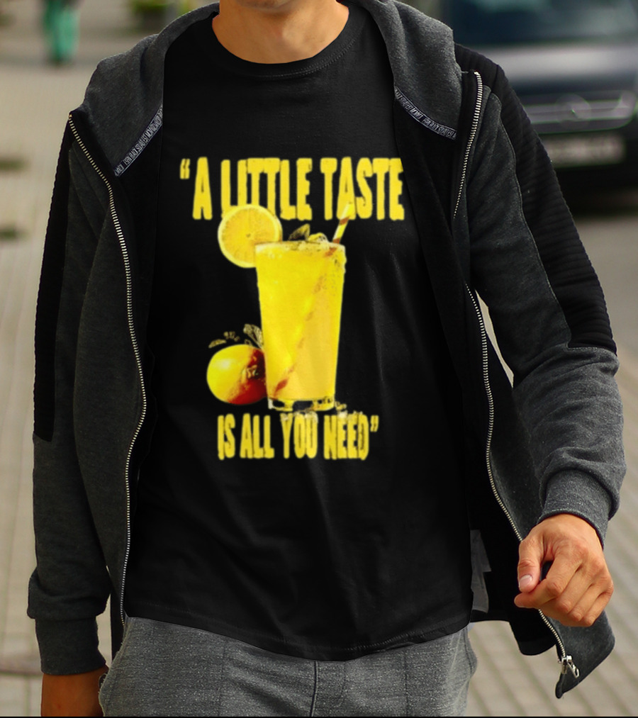 Louis Lemonade Tour 2025 A Little Taste Is All You Need Long Sleeve T-Shirt
