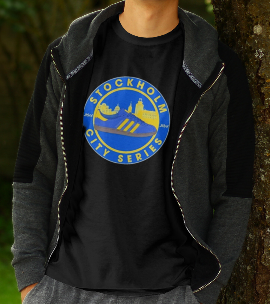 Stockholm City Series Adidas Sneaker 2014 Skyline T-Shirt