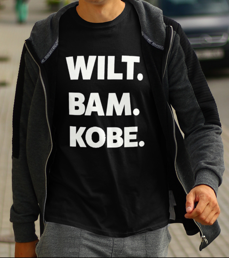 Wilt Chamberlain Bam Adebayo Kobe Bryant T-Shirt
