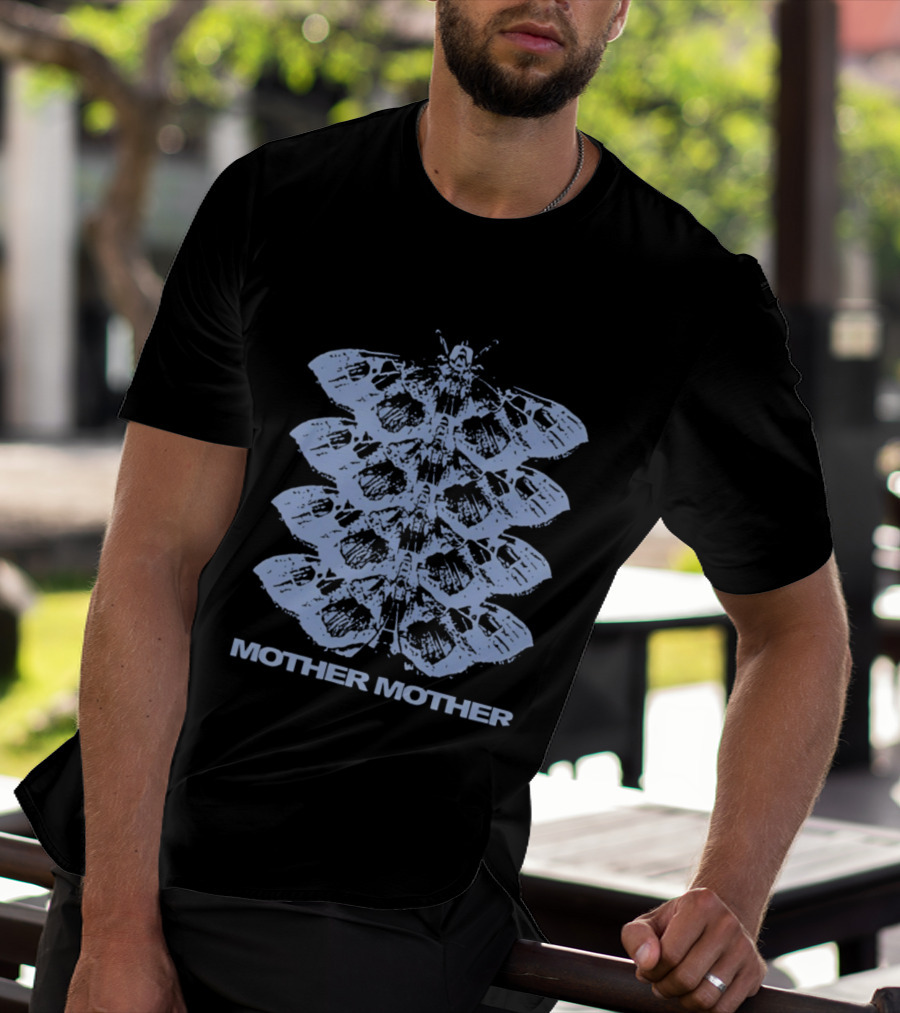 Mother Mother Moth Stack Indie Rock Band T-Shirt