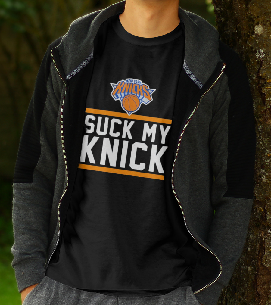 New York Knicks Suck My Knick NBA Basketball T-Shirt