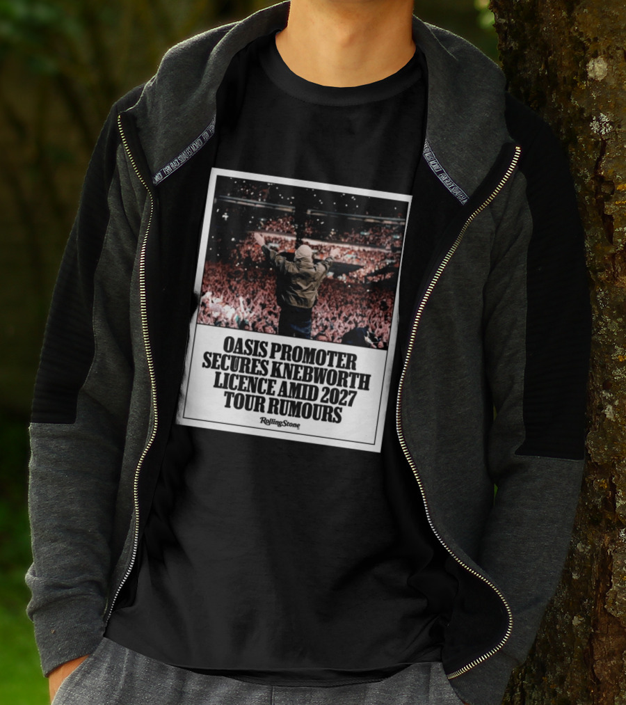 Rolling Stone Oasis Promoter Secures Knebworth Licence Amid 2027 Tour Rumours T-Shirt