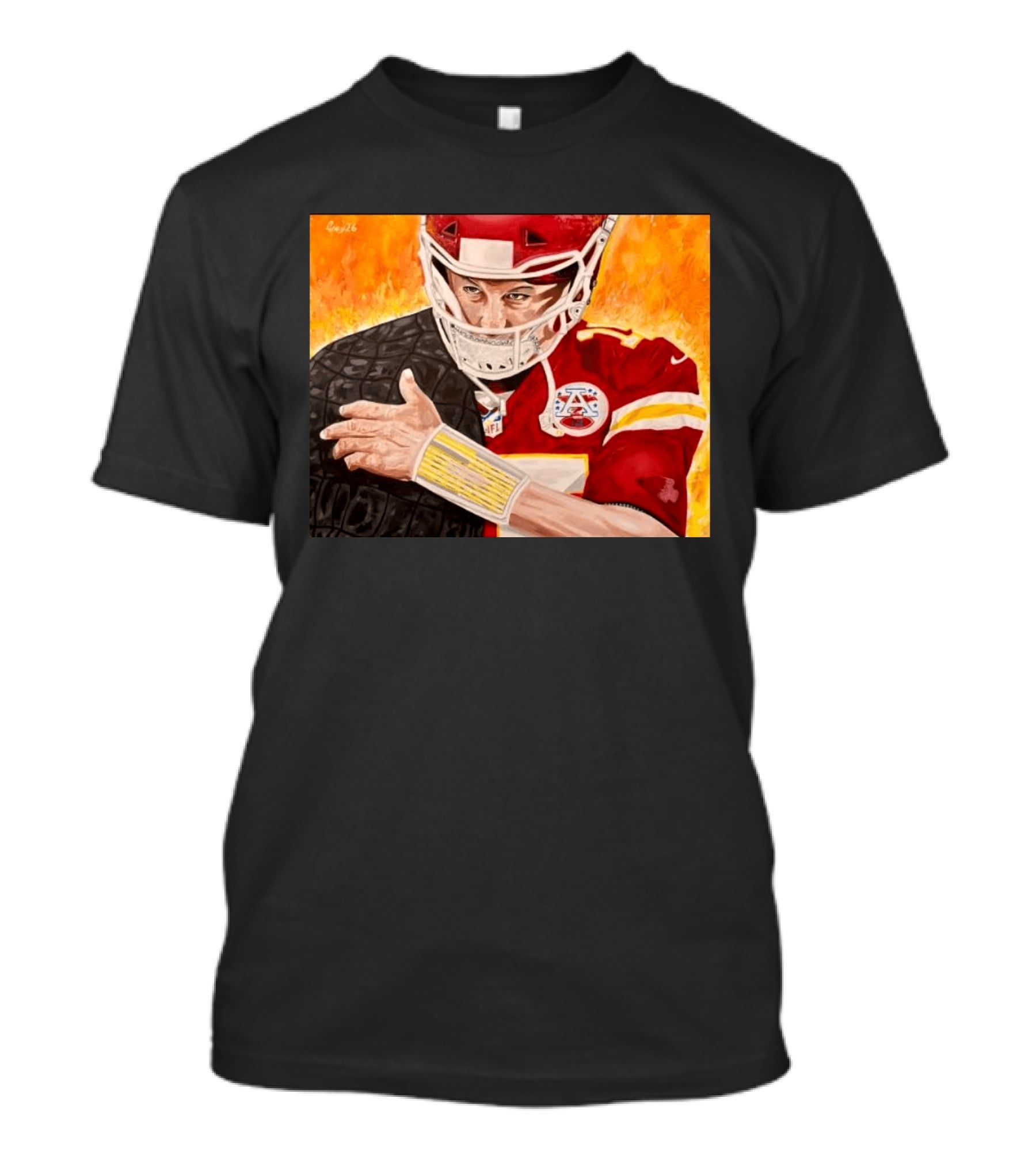 NFL Patrick Mahomes Kansas City Chiefs Player T-Shirt