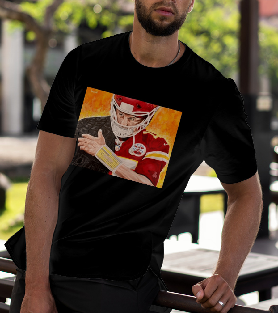 NFL Patrick Mahomes Kansas City Chiefs Player T-Shirt