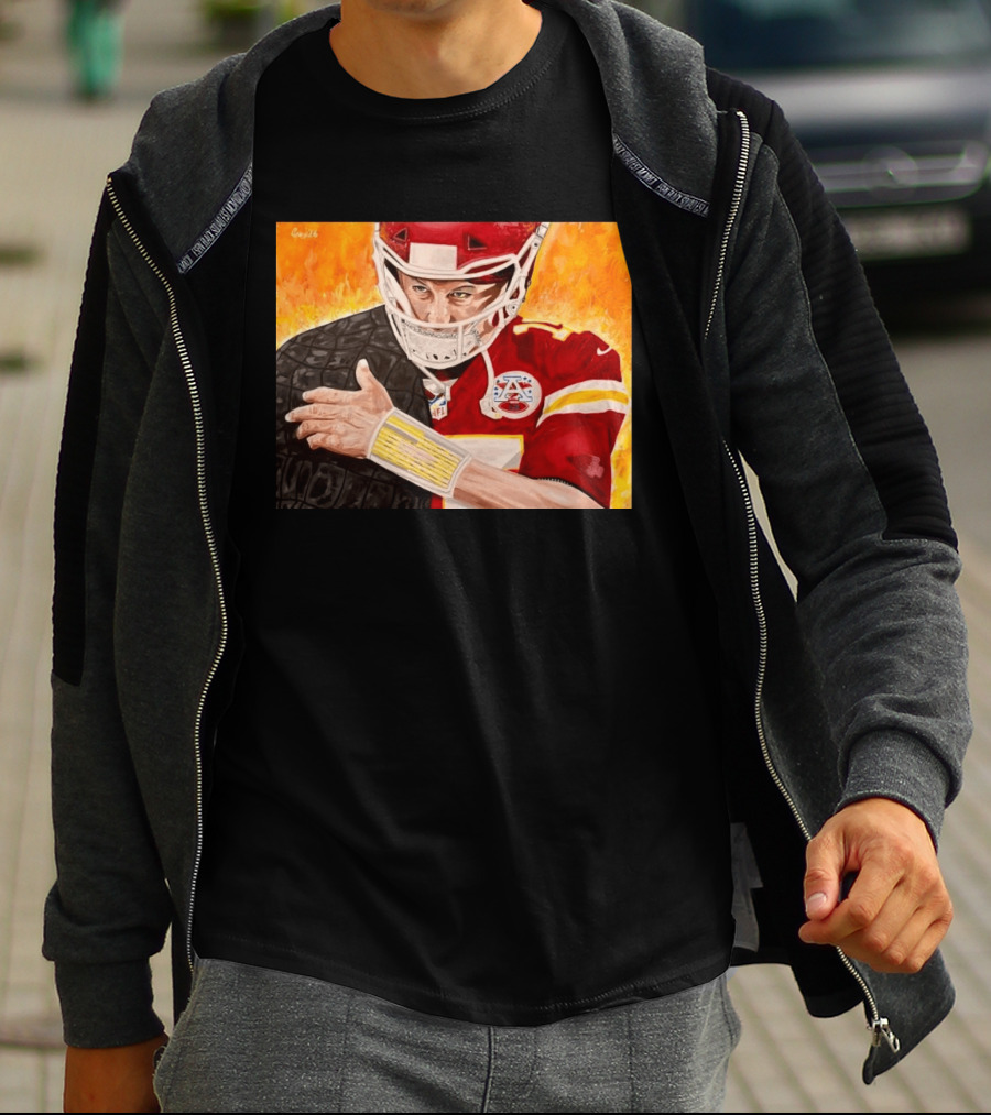 NFL Patrick Mahomes Kansas City Chiefs Player T-Shirt