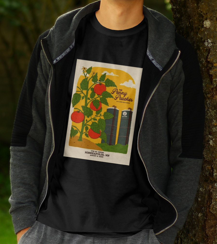 Penny Peaches With Loose Rope Series 7th Street Entry Minneapolis MN August 8 2026 T-Shirt