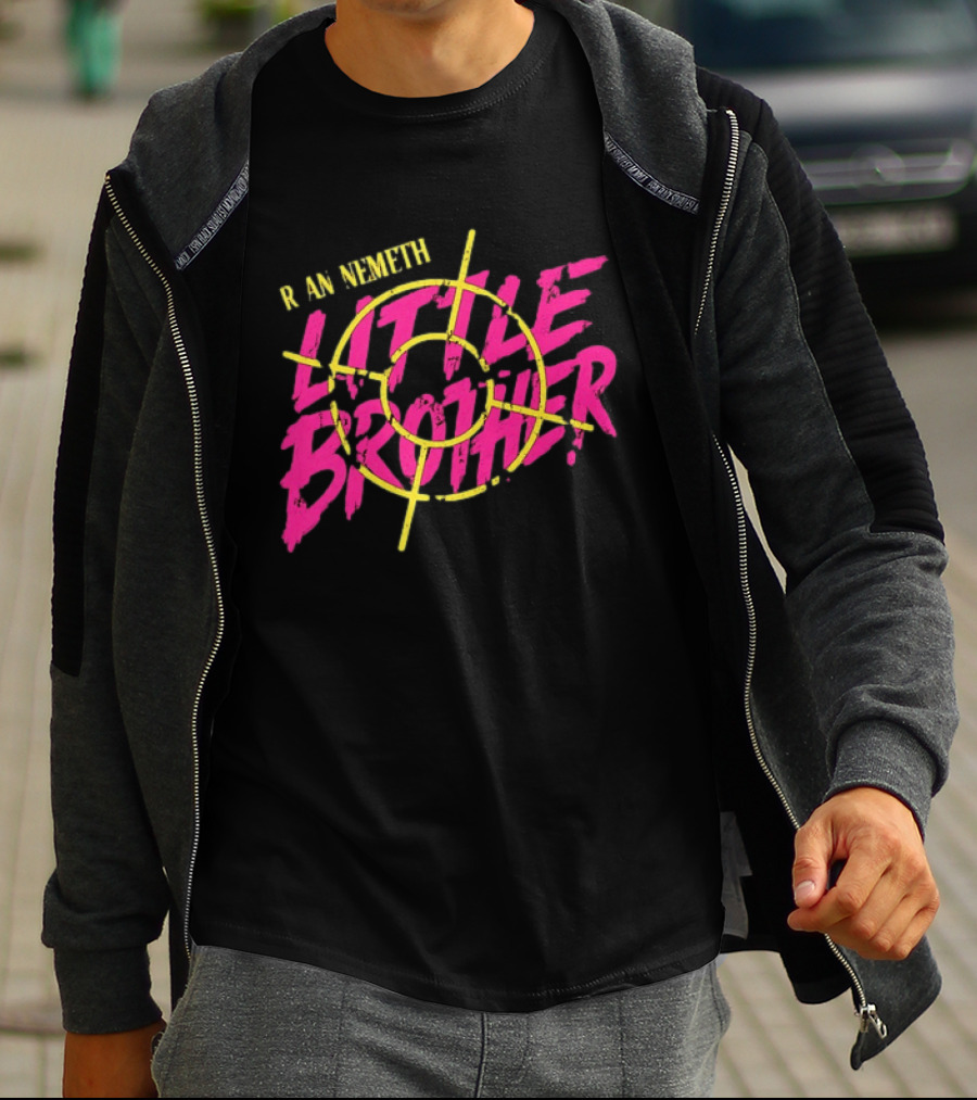Ryan Nemeth Little Brother Target Wrestling AEW T-Shirt
