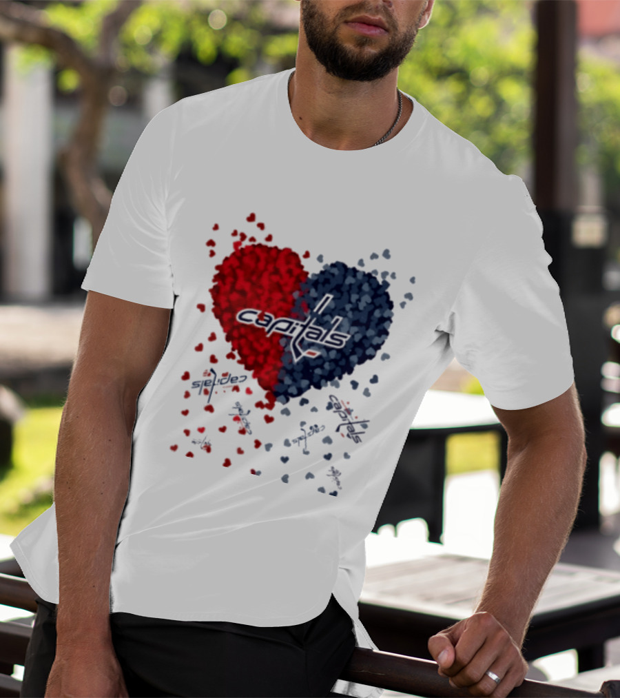 Original Capitals Heart Washington Hockey NHL 2026 T-Shirt