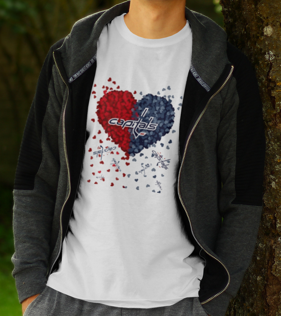 Original Capitals Heart Washington Hockey NHL 2026 T-Shirt