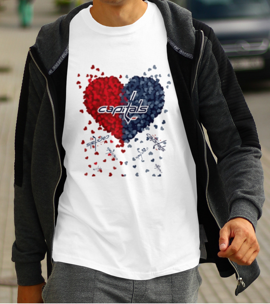 Original Capitals Heart Washington Hockey NHL 2026 T-Shirt
