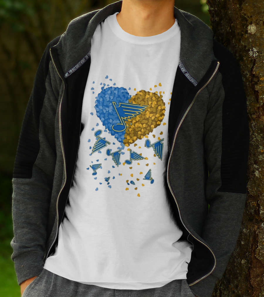 Classic St Louis Blues Heart NHL Hockey 2026 T-Shirt