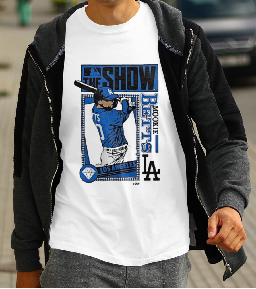 The Show Mookie Betts Los Angeles Dodgers MLB Baseball LA T-Shirt