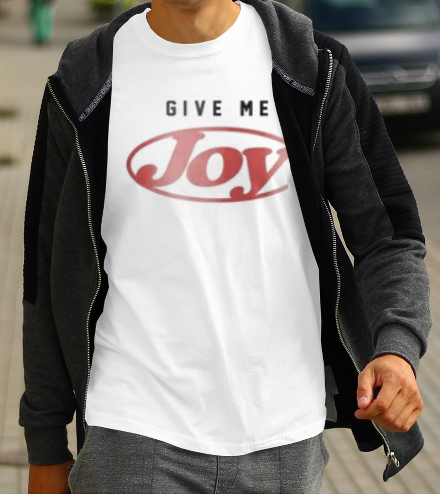 Elle Limebear Store Joy Give Me White T-Shirt