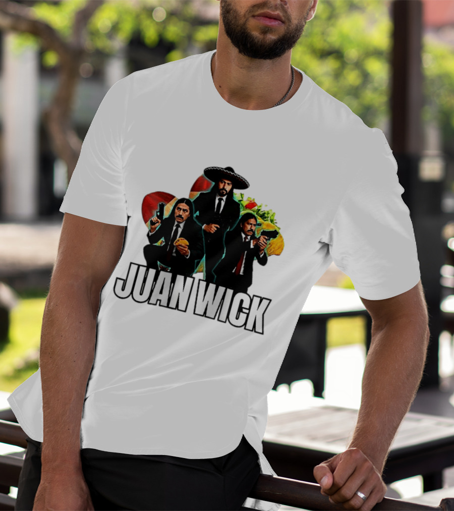 Juan Wick John Wick Taco Sombrero Mexican T-Shirt