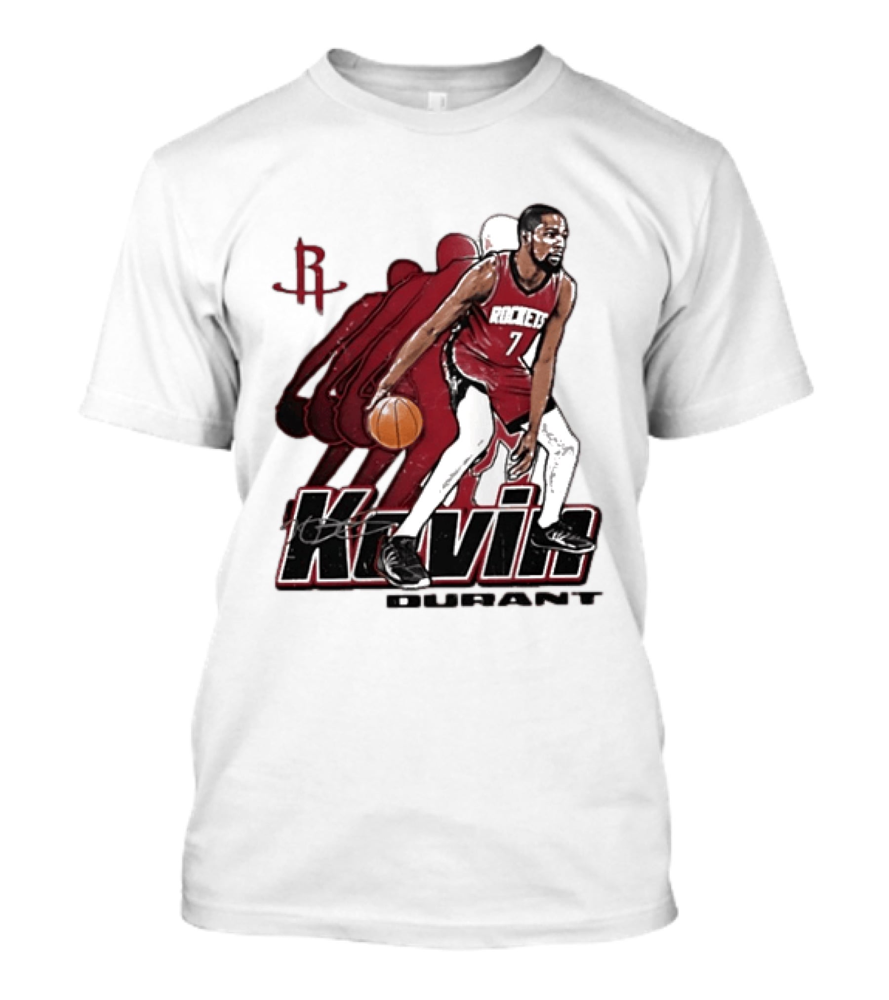 Kevin Durant Houston Rockets 7 Basketball Vibe T-Shirt