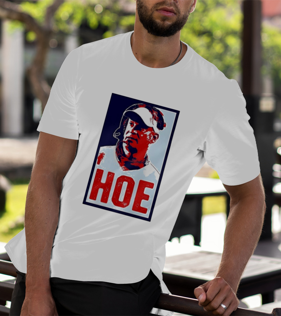 Lane Kiffin Hoe Red Blue Artistic T-Shirt