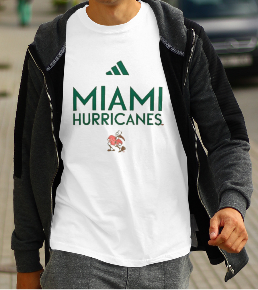 Miami Hurricanes Adidas T-Shirt