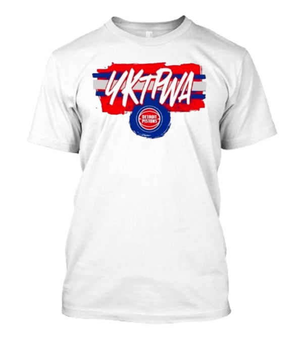 Yktpwa Detroit Pistons Celebration T-Shirt
